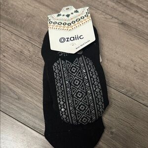 Black Anti-Skid Women's Socks